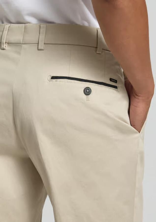 Hiltl regular fit chino met steekzakken model 'Peaker'