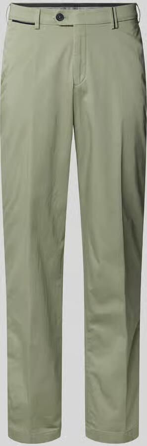 Hiltl regular fit chino met steekzakken model 'Peaker'