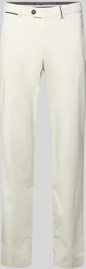 Hiltl regular fit chino met steekzakken model 'Peaker'