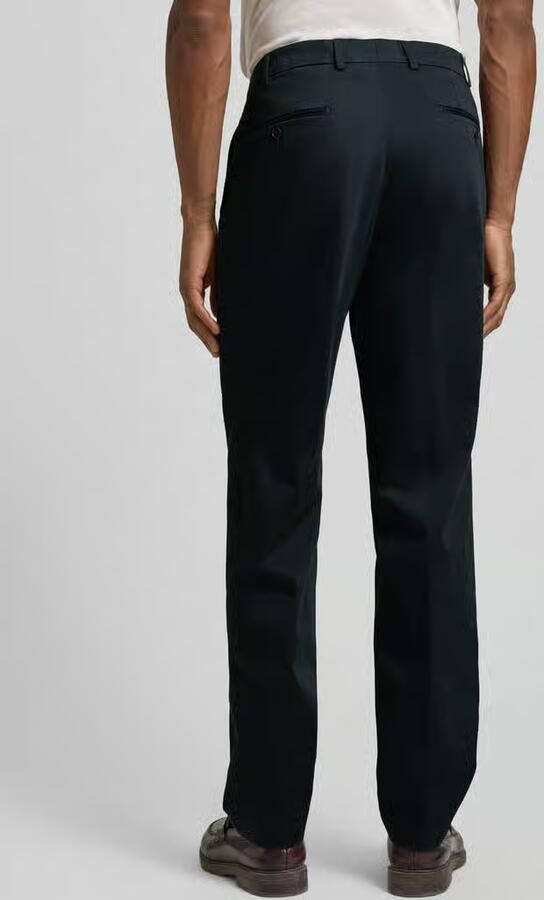 Hiltl regular fit chino met steekzakken model 'Peaker' - Foto 2