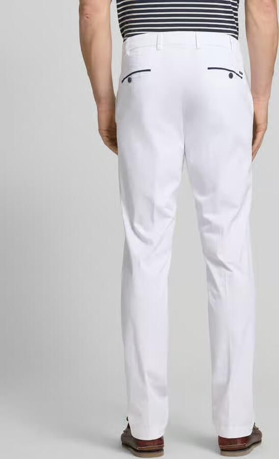 Hiltl regular fit chino met steekzakken model 'Peaker' - Foto 3