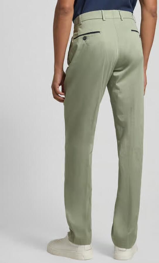 Hiltl regular fit chino met steekzakken model 'Peaker' - Foto 3