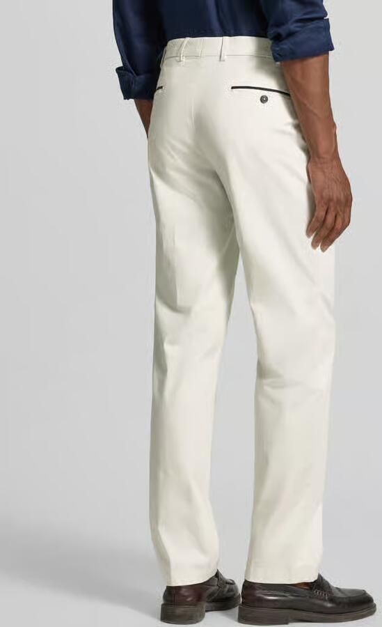 Hiltl regular fit chino met steekzakken model 'Peaker' - Foto 3
