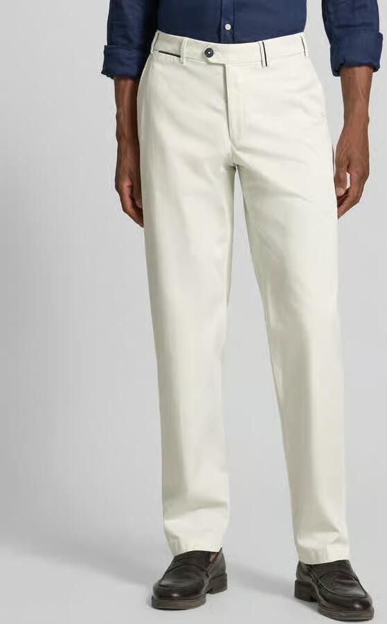 Hiltl regular fit chino met steekzakken model 'Peaker' - Foto 2