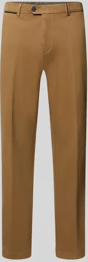 Hiltl Regular fit stoffen broek met persplooien model 'Peaker'