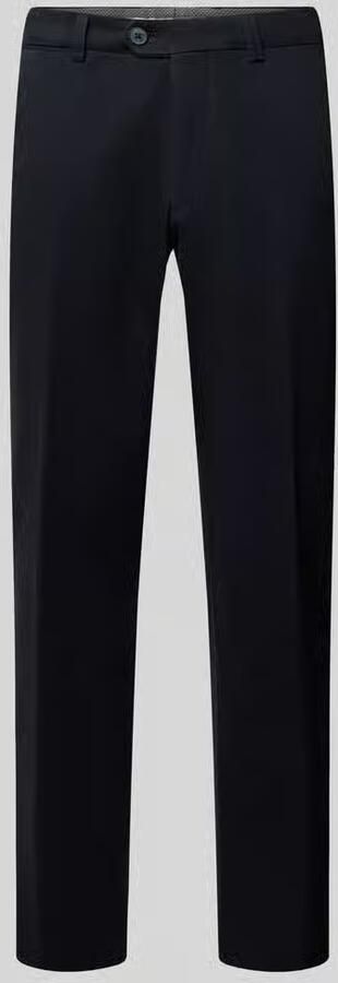 Hiltl Regular fit stoffen broek met persplooien model 'Peaker'