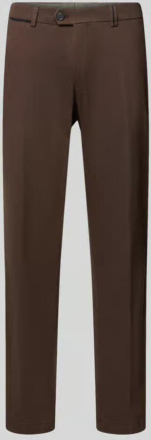 Hiltl Regular fit chino van katoenmix model 'PEAKER'