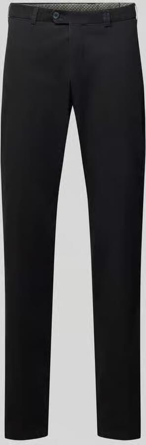 Hiltl Regular fit stoffen broek met persplooien model 'Peaker'