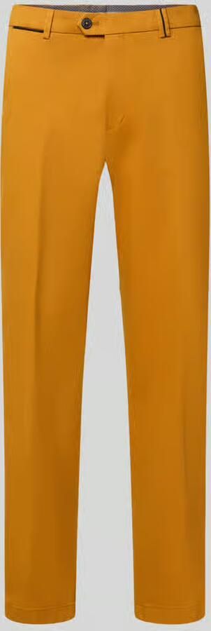 Hiltl Regular fit chino van katoenmix model 'PEAKER'