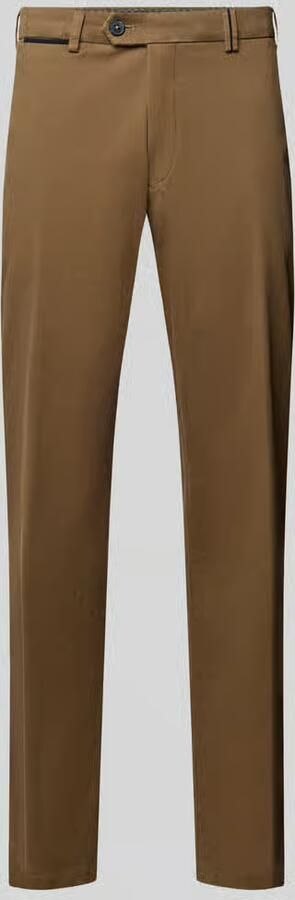 Hiltl Regular fit stoffen broek met persplooien model 'Peaker'