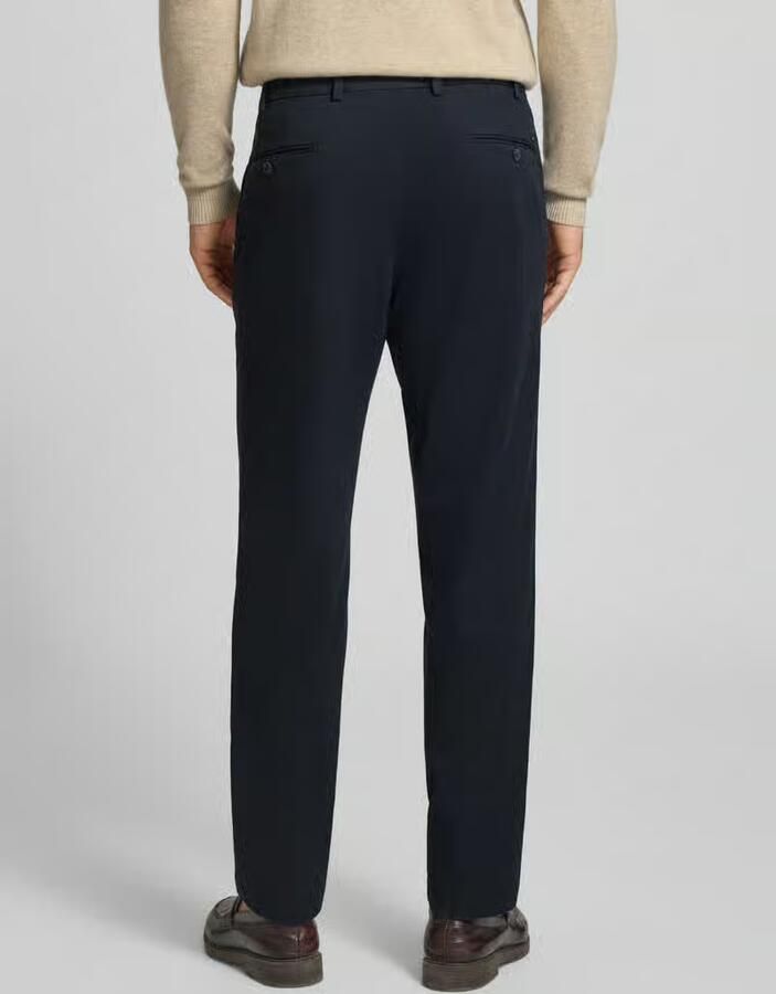 Hiltl Regular fit stoffen broek met persplooien model 'Peaker' - Foto 2