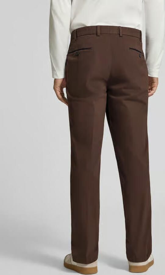 Hiltl Regular fit chino van katoenmix model 'PEAKER' - Foto 3