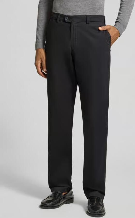 Hiltl Regular fit stoffen broek met persplooien model 'Peaker' - Foto 2