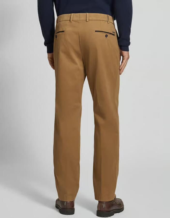 Hiltl Regular fit stoffen broek met persplooien model 'Peaker' - Foto 2