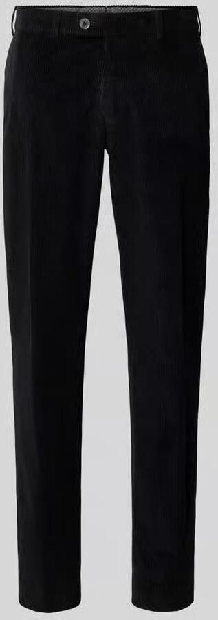 Hiltl Regular fit corduroy broek met riemlussen model 'PARMA'