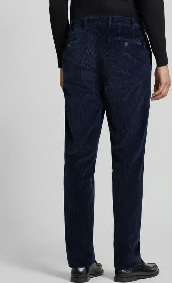 Hiltl Regular fit corduroy broek van pure katoenmix - Foto 2