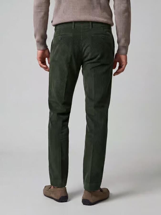 Hiltl Regular fit corduroy broek van katoenmix - Foto 2