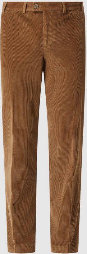 Hiltl Regular fit broek van corduroy model 'Parma'