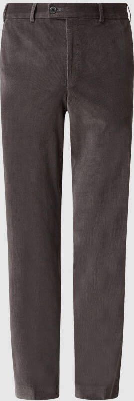 Hiltl Regular fit broek van corduroy model 'Parma'