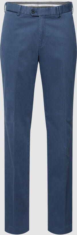 Hiltl Regular fit chino met paspelzakken model 'PEAKER'