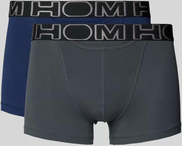 Hom Boxershort Boxerlines basic met brede logo-weefband (set 2 stuks) - Foto 4