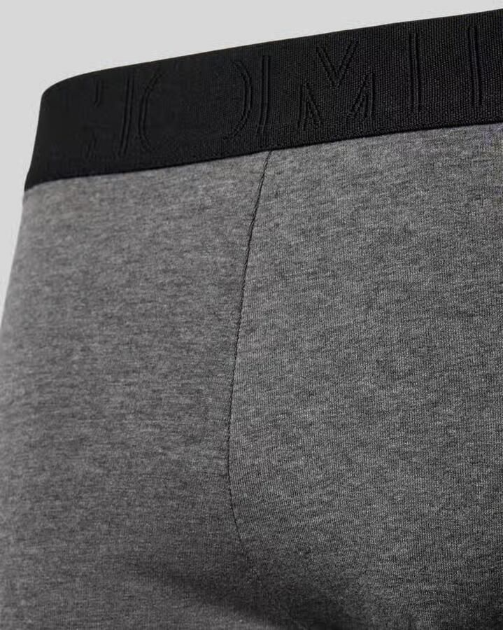 HOM Boxershort met elastische band met label in een set van 3 stuks