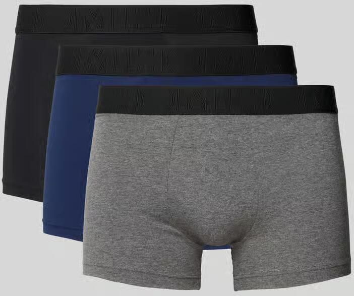 HOM Boxershort met elastische band met label in een set van 3 stuks - Foto 2