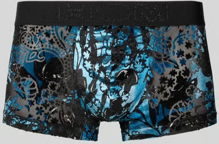 HOM Slim fit BOXERSHORT met florale all-over print Model 'Fremont' - Foto 2