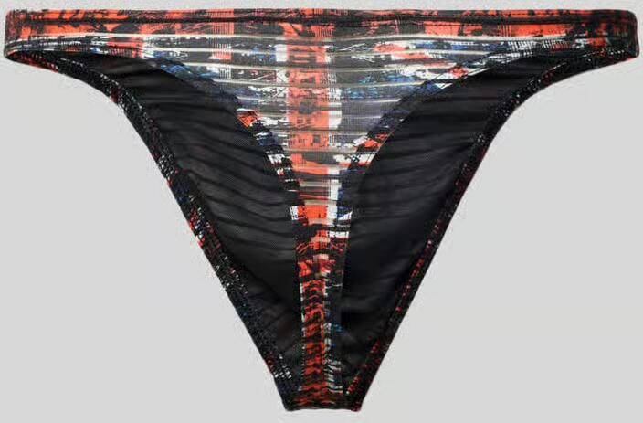 HOM Slim fit slip met structuurpatroon model 'Malcom' - Foto 2