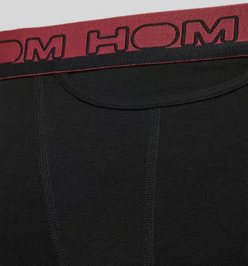 HOM slim fit trunks met gestikt logo model 'Terry' in set van 3