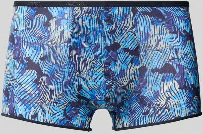 HOM Slim Fit trunks met logodetail