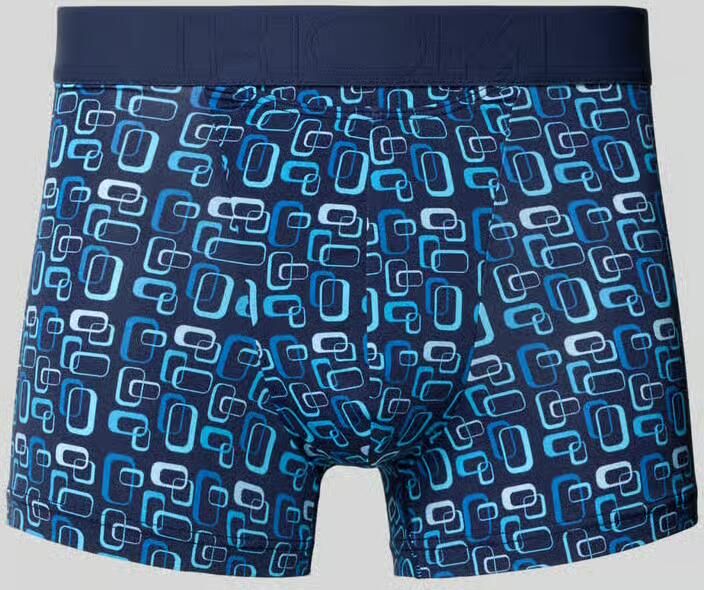 HOM Slim Fit trunks met logodetail model 'Elvis'