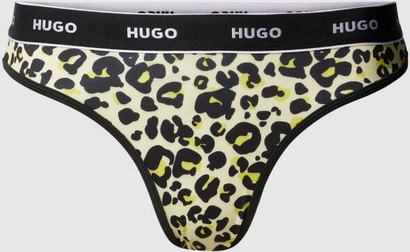 HUGO Bikinibroekje met dierenprint model 'CLASSIC LEO'