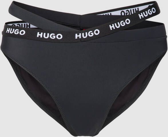 HUGO Bikinislip met labeldetail