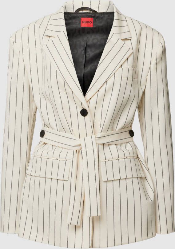 HUGO Blazer met streepmotief model 'AEVA'