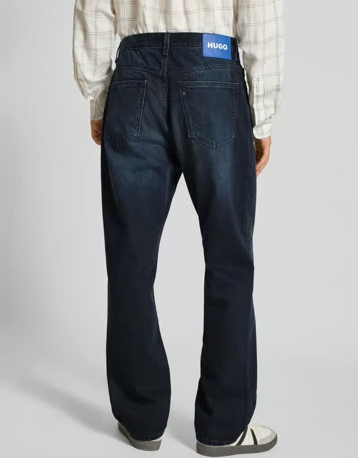 Hugo Blue Baggy fit jeans van puur katoen - Foto 2