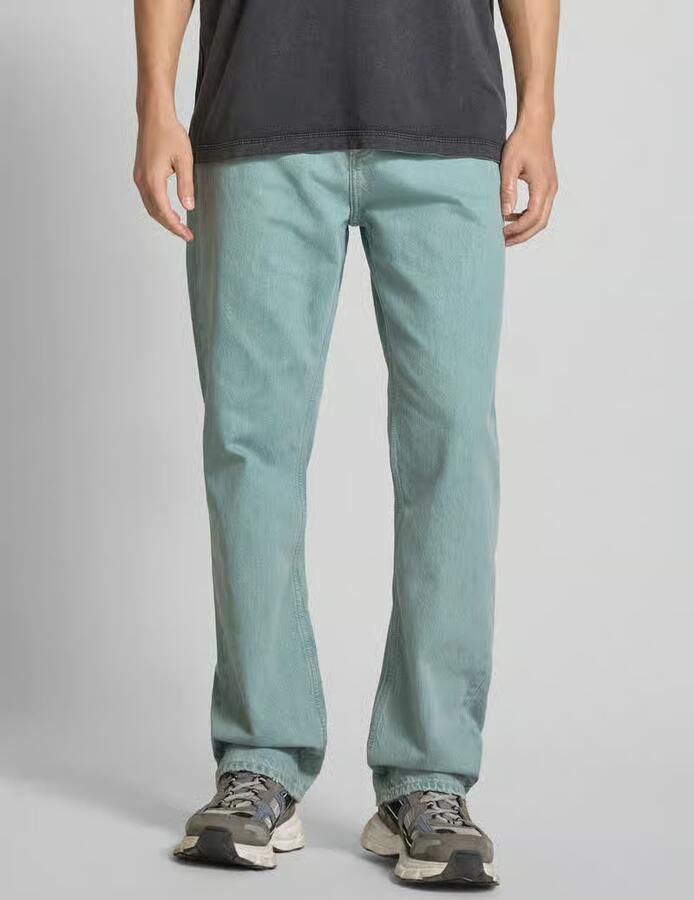 Hugo Blue Baggy jeans met steekzakken model 'Nate' - Foto 2