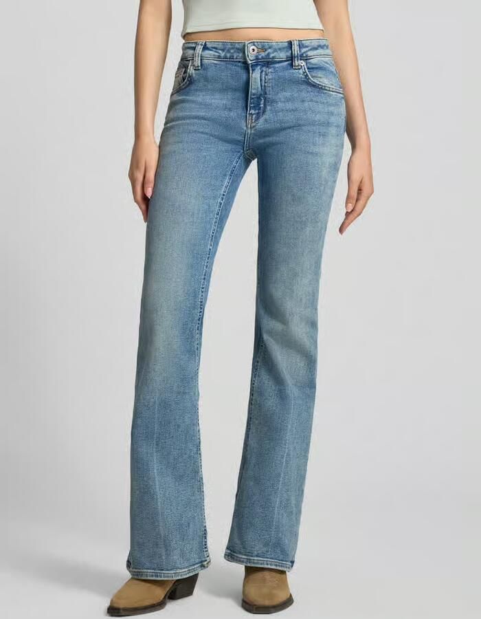 HUGO Blue bootcut jeans van katoenmix in 5-pocketmodel - Foto 3