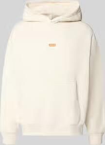 HUGO Blue Loose fit hoodie van puur katoen model 'Nazardo'