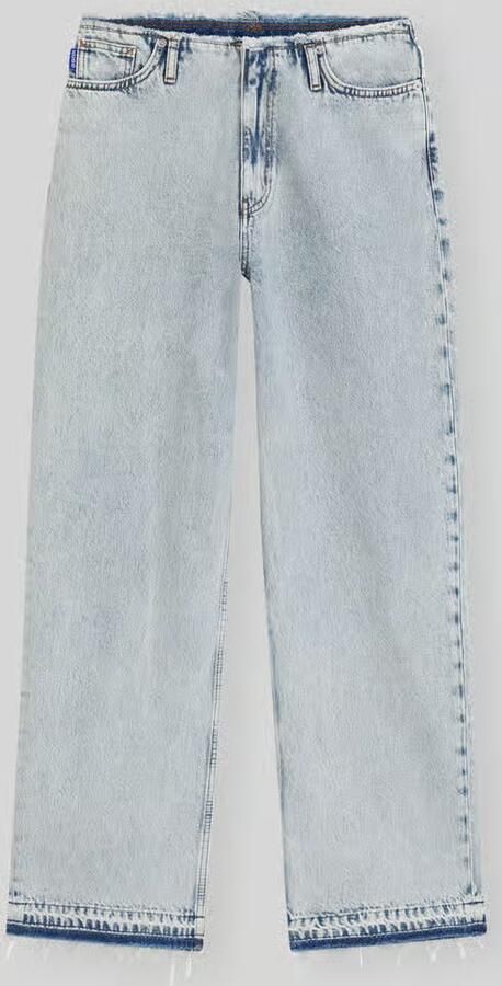 HUGO Blue loose fit jeans van pure katoen model 'LENI' - Foto 2