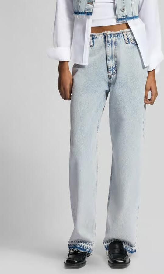 HUGO Blue loose fit jeans van pure katoen model 'LENI' - Foto 3