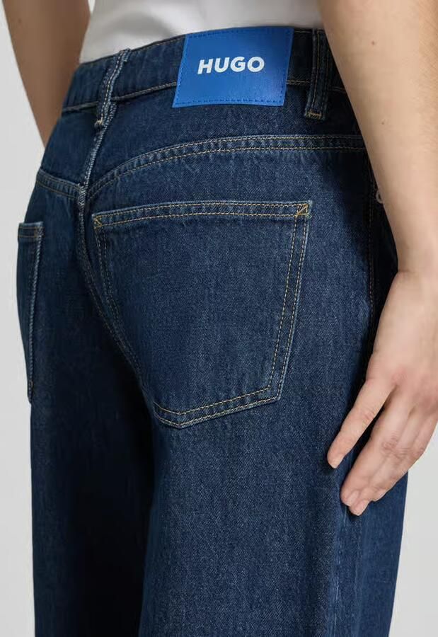 HUGO Blue loose fit jeans van zuivere katoen model 'LENI' 'GAMALA_B'