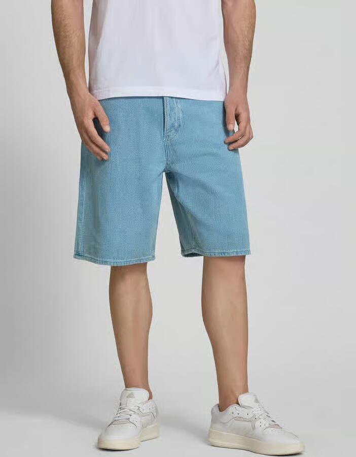 HUGO Blue Loose fit korte jeans van puur katoen model 'MASON' - Foto 3