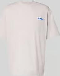 HUGO Blue Oversized T-shirt van puur katoen model 'Nohatio'