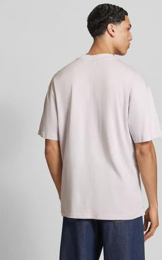 HUGO Blue Oversized T-shirt van puur katoen model 'Nohatio' - Foto 2