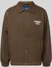 HUGO Blue Regular fit blouson van puur katoen model 'BIYO2611'