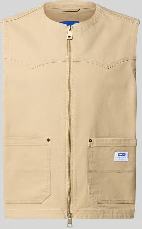 HUGO Blue regular fit bodywarmer van katoenmix model 'BRIDGELEY263W1' - Foto 2