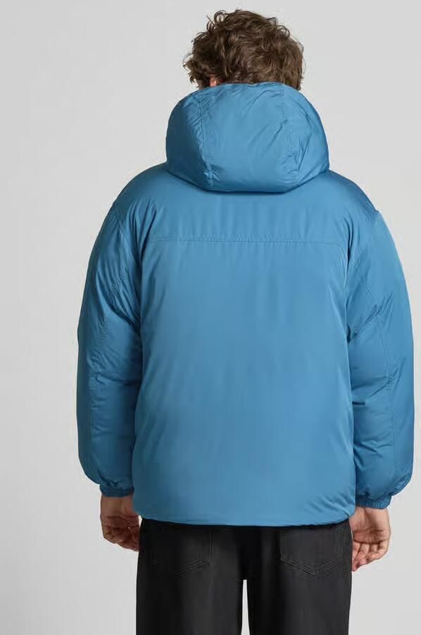 Hugo Blue Regular fit jack met capuchon model 'BRYNO254'