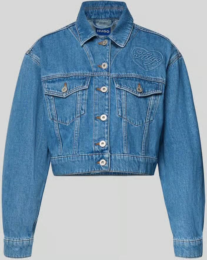 HUGO Blue regular fit jeansjack katoenmix model 'GALATEA_B' - Foto 2