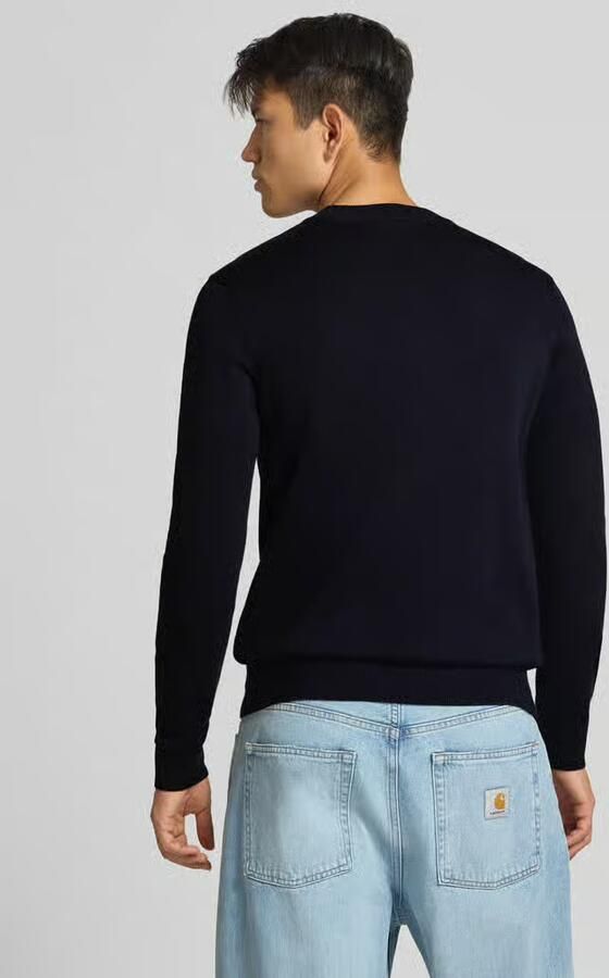 HUGO Blue Regular fit pullover van katoenmix model 'San Celio-C' - Foto 2